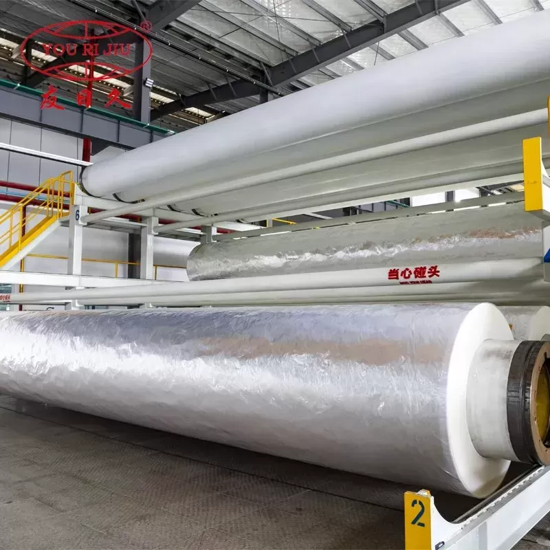 Youyi Group Super Clear Yellow Bown 1600 8000 Jumbo Roll Adhesive Tape Bag BOPP Film